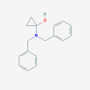 molecular formula C17H19NO B170017 1-(Dibenzylamino)cyclopropanol CAS No. 119326-94-2