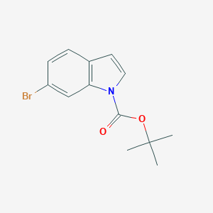 molecular formula C13H14BrNO2 B170032 叔丁基 6-溴-1H-吲哚-1-甲酸酯 CAS No. 147621-26-9