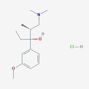 B170050 (2R,3R)-1-(Dimethylamino)-3-(3-methoxyphenyl)-2-methylpentan-3-OL hydrochloride CAS No. 175774-12-6