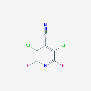 B170088 4-Cyano-3,5-dichloro-2,6-difluoropyridine CAS No. 17723-26-1