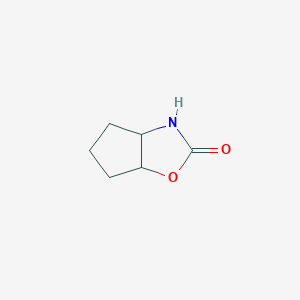 molecular formula C6H9NO2 B170151 六氢-2H-环戊并[d]恶唑-2-酮 CAS No. 114364-42-0