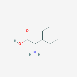molecular formula C7H15NO2 B017016 2-氨基-3-乙基戊酸 CAS No. 14328-54-2