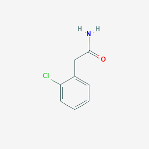 molecular formula C8H8ClNO B170213 2-(2-氯苯基)乙酰胺 CAS No. 10268-06-1