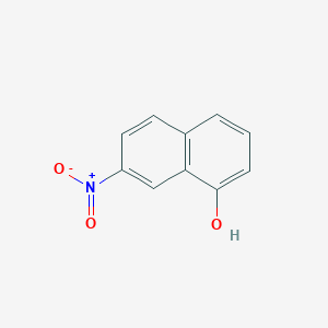 molecular formula C10H7NO3 B170233 7-硝基萘-1-醇 CAS No. 19256-82-7