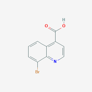 molecular formula C10H6BrNO2 B170260 8-溴喹啉-4-羧酸 CAS No. 121490-67-3