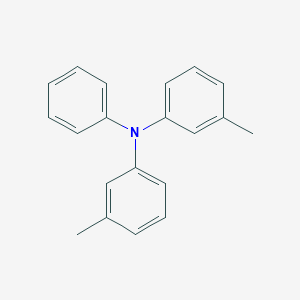 molecular formula C20H19N B170281 N,N-双(间甲苯基)苯胺 CAS No. 13511-11-0
