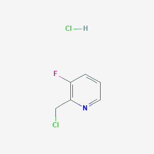 molecular formula C6H6Cl2FN B170283 2-(Chloromethyl)-3-fluoropyridine Hydrochloride CAS No. 149463-07-0
