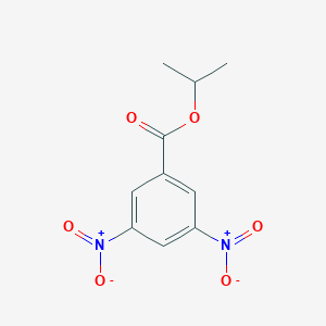 molecular formula C10H10N2O6 B170287 Propan-2-yl 3,5-dinitrobenzoate CAS No. 10477-99-3