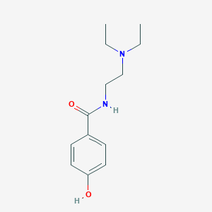 molecular formula C13H20N2O2 B017031 N-[2-(二乙基氨基)乙基]-4-羟基苯甲酰胺 CAS No. 106018-37-5