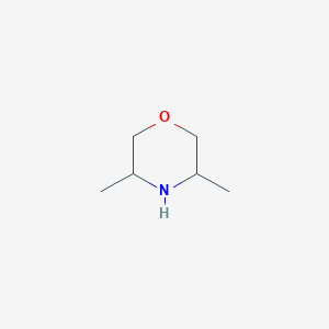 molecular formula C6H13NO B170313 3,5-二甲基吗啉 CAS No. 123-57-9