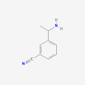 B170319 3-(1-Aminoethyl)benzonitrile CAS No. 153994-67-3