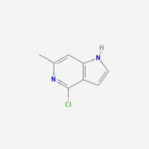 B170328 4-chloro-6-methyl-1H-pyrrolo[3,2-c]pyridine CAS No. 178268-92-3