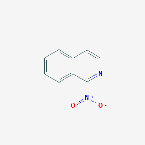molecular formula C9H6N2O2 B170357 1-Nitroisoquinoline CAS No. 19658-76-5
