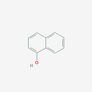 molecular formula C10H8O B170400 1-萘酚 CAS No. 1321-67-1