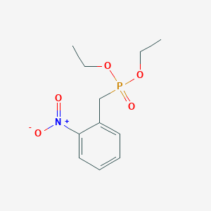 molecular formula C11H16NO5P B170432 Diethyl 2-nitrobenzylphosphonate CAS No. 143023-69-2