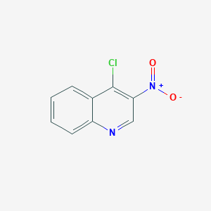 molecular formula C9H5ClN2O2 B017048 4-氯-3-硝基喹啉 CAS No. 39061-97-7