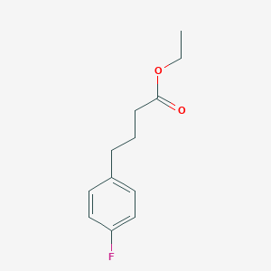 molecular formula C12H15FO2 B170506 Ethyl 4-(4-fluorophenyl)butanoate CAS No. 1693-05-6