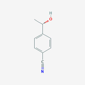 molecular formula C9H9NO B017053 (S)-1-(4-氰基苯基)乙醇 CAS No. 101219-71-0