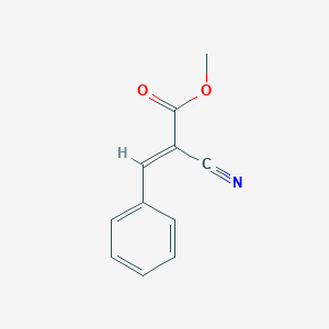 molecular formula C11H9NO2 B170538 甲基α-氰基肉桂酸酯 CAS No. 14533-86-9