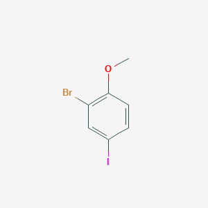 molecular formula C7H6BrIO B170571 2-溴-4-碘苯甲醚 CAS No. 182056-39-9