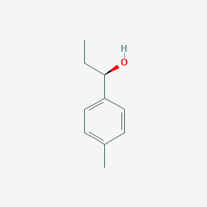 molecular formula C10H14O B170589 (R)-1-p-Tolyl-1-propanol CAS No. 112777-65-8