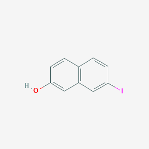 molecular formula C10H7IO B170595 7-Iodonaphthalen-2-ol CAS No. 128542-51-8