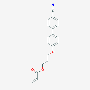 B170597 4'-Cyano-4-[3-(acryloyloxy)propoxy]biphenyl CAS No. 104357-57-5