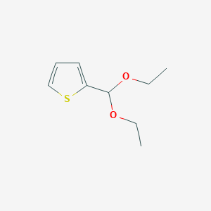 molecular formula C9H14O2S B170617 2-(二乙氧甲基)噻吩 CAS No. 13959-97-2