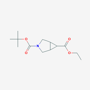3-Tert-butyl 6-ethyl 3-azabicyclo[3.1.0]hexane-3,6-dicarboxylate