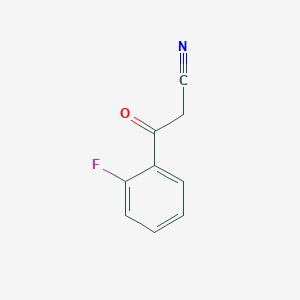 molecular formula C9H6FNO B017066 3-(2-氟苯基)-3-氧代丙腈 CAS No. 31915-26-1