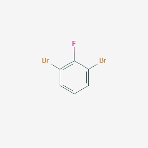 molecular formula C6H3Br2F B170666 1,3-Dibromo-2-fluorobenzene CAS No. 1435-54-7