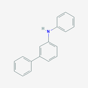 molecular formula C18H15N B170737 N-Phenyl-3-biphenylamine CAS No. 198275-79-5