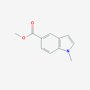 molecular formula C11H11NO2 B170785 Methyl 1-methyl-1H-indole-5-carboxylate CAS No. 128742-76-7