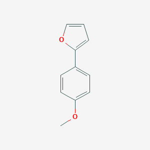 molecular formula C11H10O2 B170823 2-(4-Methoxyphenyl)furan CAS No. 17113-31-4