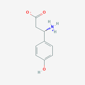 molecular formula C9H11NO3 B170832 (S)-3-Amino-3-(4-hydroxyphenyl)propanoic acid CAS No. 152786-27-1