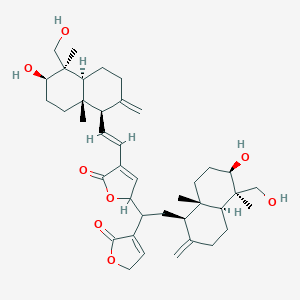 molecular formula C40H56O8 B170910 双脱氢穿心莲内酯 CAS No. 160498-00-0