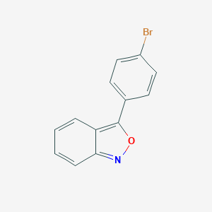 B170960 3-(4-Bromophenyl)benzo[c]isoxazole CAS No. 1140-36-9