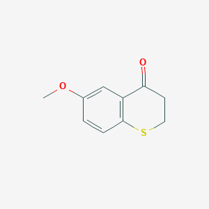 molecular formula C10H10O2S B170967 6-甲氧基硫代色满-4-酮 CAS No. 13735-11-0