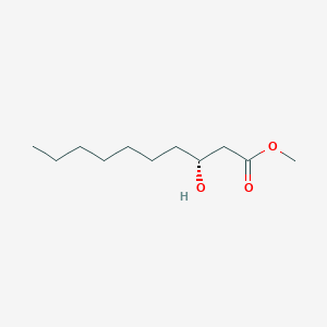 molecular formula C11H22O3 B017099 Methyl (3R)-3-hydroxydecanoate CAS No. 56618-58-7