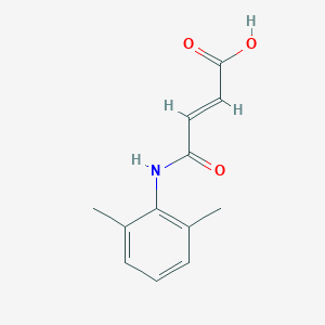 molecular formula C12H13NO3 B171010 4-(2,6-Dimethylanilino)-4-oxobut-2-enoic acid CAS No. 198220-53-0