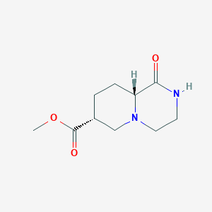 (7R,9aR)-Methyl 1-oxooctahydro-1H-pyrido[1,2-a]pyrazine-7-carboxylate