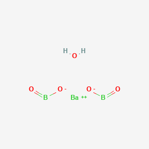 molecular formula B2BaH2O5 B171109 Métaborate de baryum monohydraté CAS No. 19004-06-9