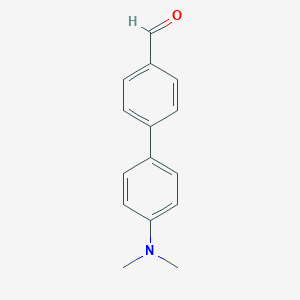 molecular formula C15H15NO B171118 4'-(二甲氨基)[1,1'-联苯]-4-甲醛 CAS No. 173991-06-5