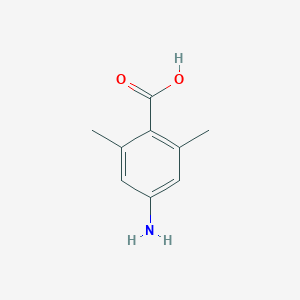 molecular formula C9H11NO2 B171130 4-氨基-2,6-二甲基苯甲酸 CAS No. 16752-16-2