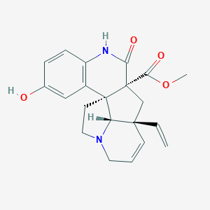 molecular formula C21H22N2O4 B171144 10-Hidroxiscandina CAS No. 119188-47-5