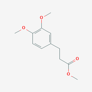 molecular formula C12H16O4 B017138 3-(3,4-二甲氧基苯基)丙酸甲酯 CAS No. 27798-73-8
