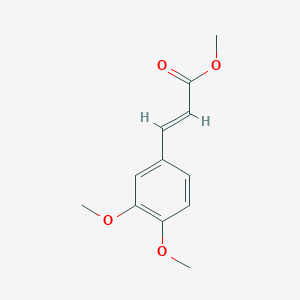 molecular formula C12H14O4 B017139 3,4-二甲氧基肉桂酸甲酯 CAS No. 5396-64-5