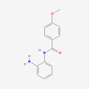 molecular formula C14H14N2O2 B171501 N-(2-aminophenyl)-4-methoxybenzamide CAS No. 103517-57-3