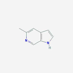 molecular formula C8H8N2 B171502 5-Méthyl-1H-pyrrolo[2,3-c]pyridine CAS No. 1260381-52-9