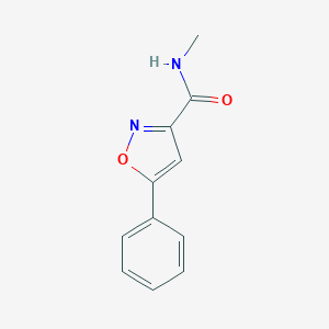 B171521 N-methyl-5-phenyl-3-isoxazolecarboxamide CAS No. 144537-05-3